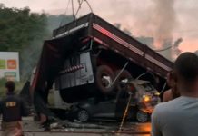 Foto: trágico accidente de tráfico en Brasil/Cortesía