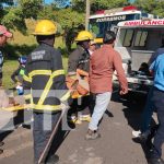 Foto: Accidente en el kilómetro 179 de la carretera Managua-San Carlos/TN8