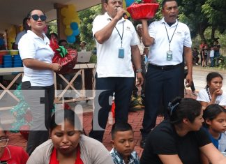 Foto: Familias de Ometepe disfrutan de una tarde recreativa navideña/TN8