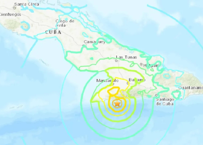 Foto: Sismo en Cuba /cortesía 