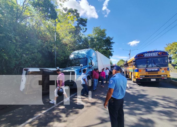 Foto: Accidente en Managua /TN8