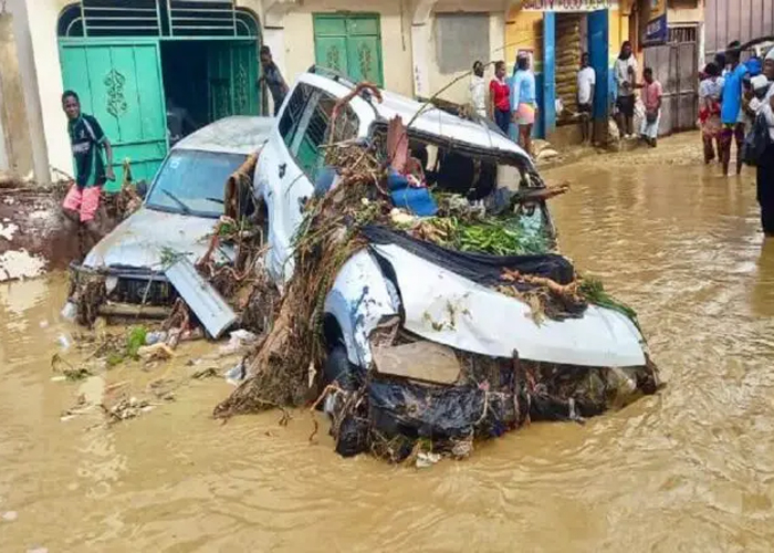 Foto: Haití bajo el agua /cortesía