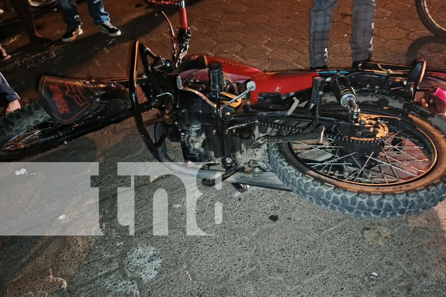 Foto; Tragedia vial en San Ramón : anciano de 78 años pierde la vida tras ser atropellado por una motocicleta en el kilómetro 27 de Tisma-Tipitapa./TN8