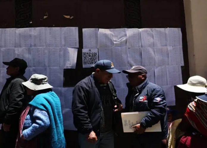 Foto: Elecciones en Bolivia /cortesía