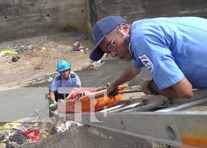 Foto: Rescate en Managua /TN8