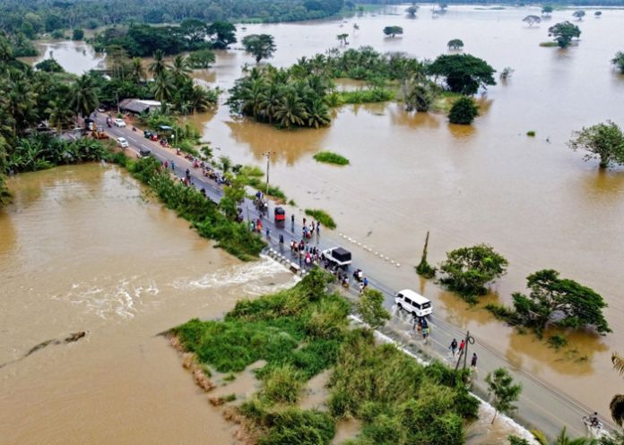 Foto: Ciclón Fengal en la India /cortesía