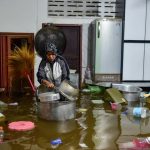 Foto: Miles de desplazados por inundaciones en Tailandia /Cortesía