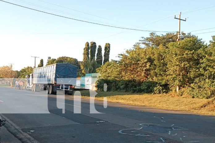 Foto: El incidente ocurrió en el kilómetro 37 de la carretera Masaya-Tipitapa/TN8