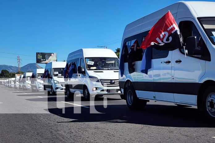 Foto: 234 microbuses chinos llegan a nuestra bella Nicaragua /TN8