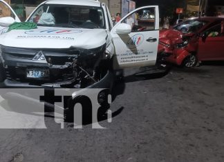 Foto: Muerte de un hombre por accidente de tránsito en Managua/Cortesía