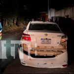 Foto: Motociclista que fue ingresado por pobladores de la zona al hospital de Jalapa/TN8