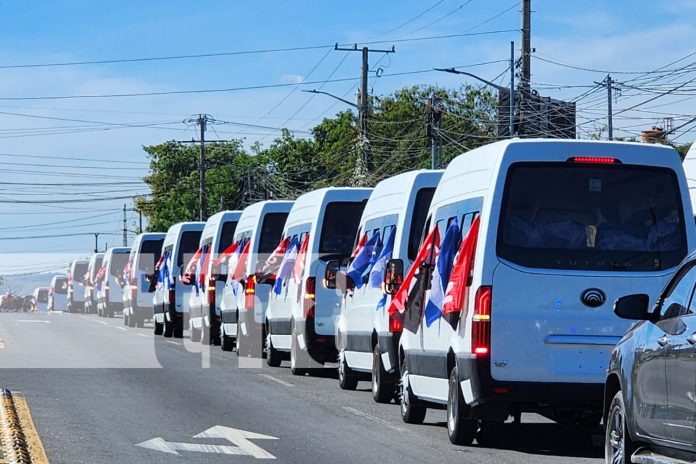 Foto: 234 microbuses chinos llegan a nuestra bella Nicaragua /TN8