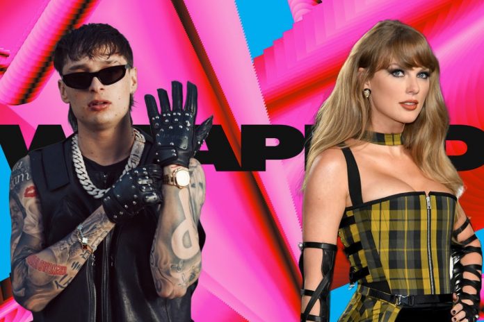 Foto: Peso Pluma y Taylor Swift entre los artistas más escuchados /Cortesía