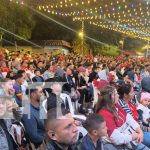 Foto: Más de 2 mil fanáticos se reunieron frente a la Alcaldía de Estelí para apoyar al Tren del Norte en la final de la Copa Centroamericana./TN8