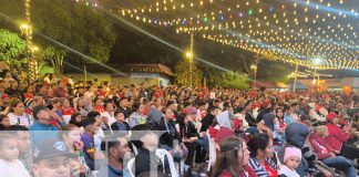 Foto: Más de 2 mil fanáticos se reunieron frente a la Alcaldía de Estelí para apoyar al Tren del Norte en la final de la Copa Centroamericana./TN8