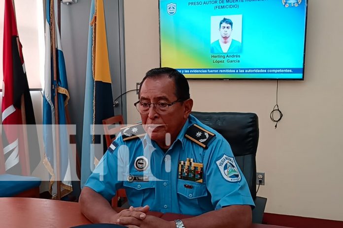 Foto: La inteligencia policial logra capturar a Herling López, presunto femicida, en El Tortuguero - Bluefields . Un crimen que no quedará impune./TN8