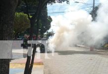 Foto: Incendio de Mototaxi en Tisma, Masaya /TN8