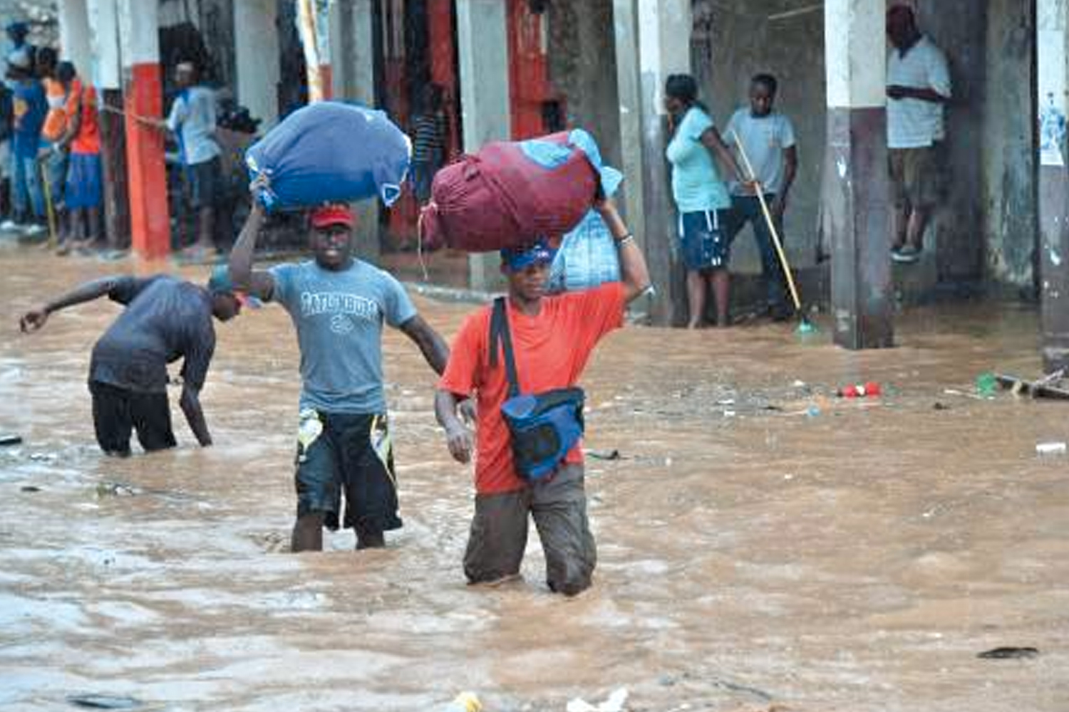 Foto: lluvias torrenciales que han azotado Haití/Cortesía