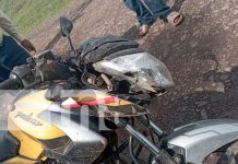 Foto: Borracho atrevido se desmarimbo en una moto que agarró sin permiso en Kukra Hill/TN8