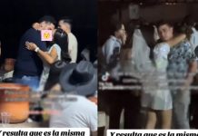 Foto: Novia besa a otro hombre durante su despedida de soltera /Cortesía