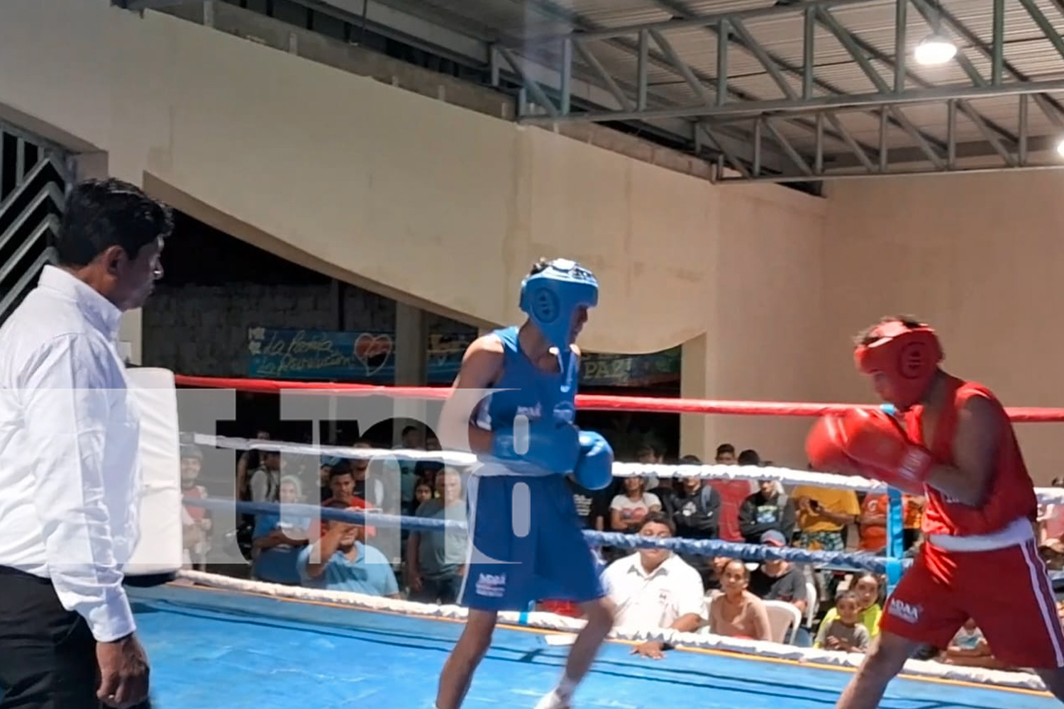 Foto:  San Marcos inaugura la tercera etapa del Polideportivo con áreas para boxeo, karate y artes marciales mixtas. /TN8