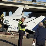 Foto: Avioneta se estrella en una autopista de Texas /Cortesía