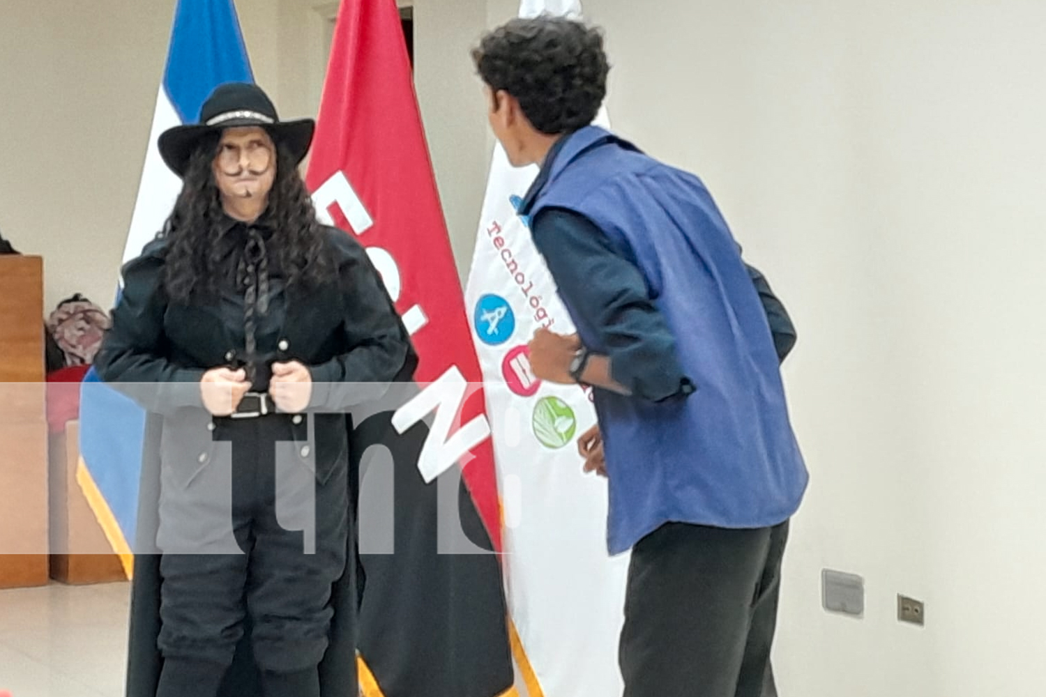 Foto: Más de 10,500 jóvenes asistentes este año en el Politécnico José Coronel Urtecho destacan en canto, pintura, diseño y teatro./TN8