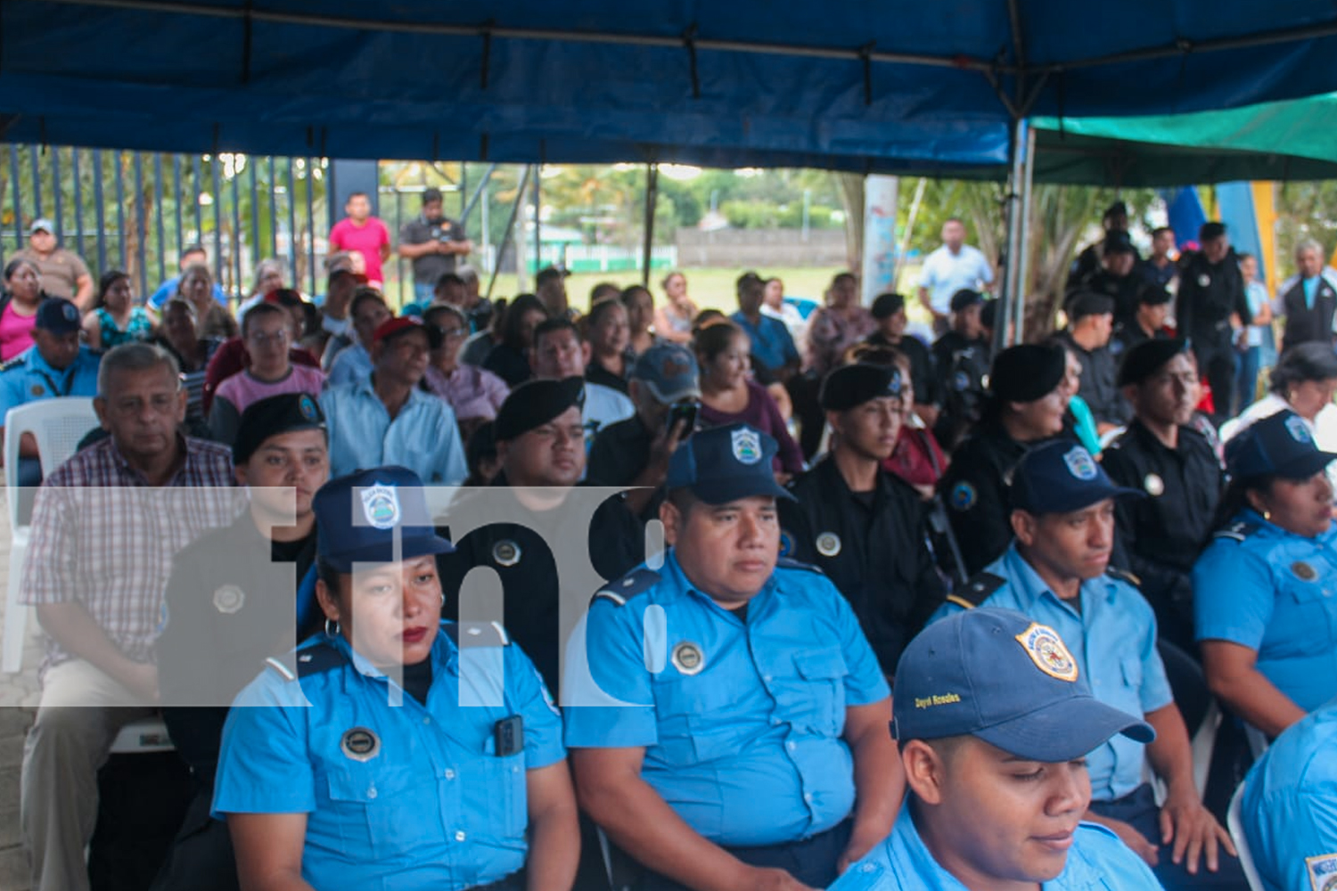 Foto: fortalecimiento de la seguridad en Niquinohomo/TN8