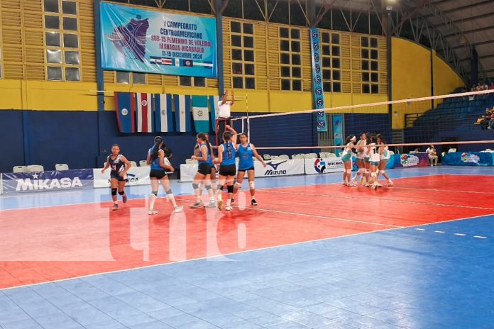 Foto. Nicaragua acoge el primer campeonato centroamericano U15 de voleibol femenino/TN8