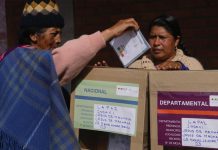 Foto: Elecciones judiciales en Bolivia /cortesía