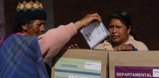 Foto: Elecciones judiciales en Bolivia /cortesía