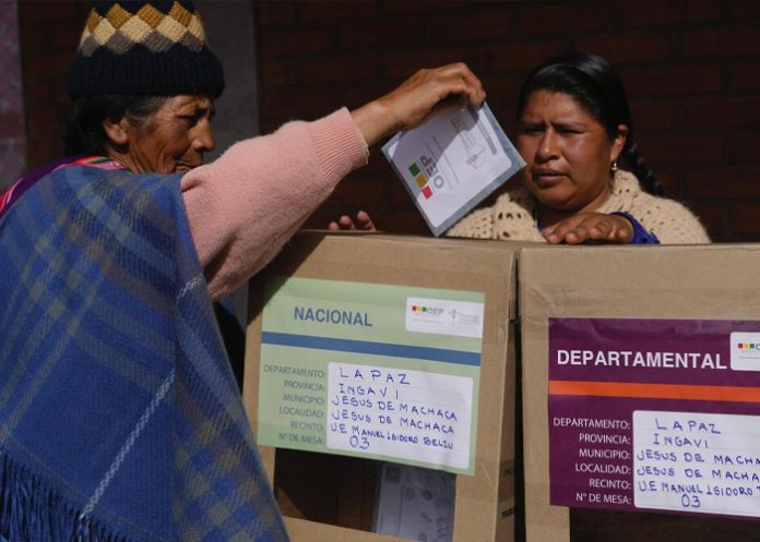 Foto: Elecciones judiciales en Bolivia /cortesía