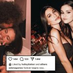 Hailey Bieber reacciona a compromiso de Selena Gomez