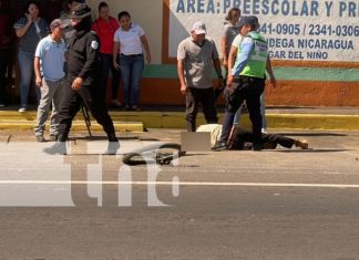 Foto: Otro accidente en Chinandega que dejó a una persona viva de milagro /TN8