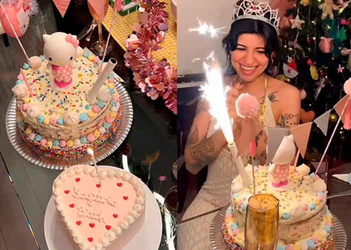 Foto: Cazzu celebró su cumpleaños número 31 de una manera muy especial/Cortesía