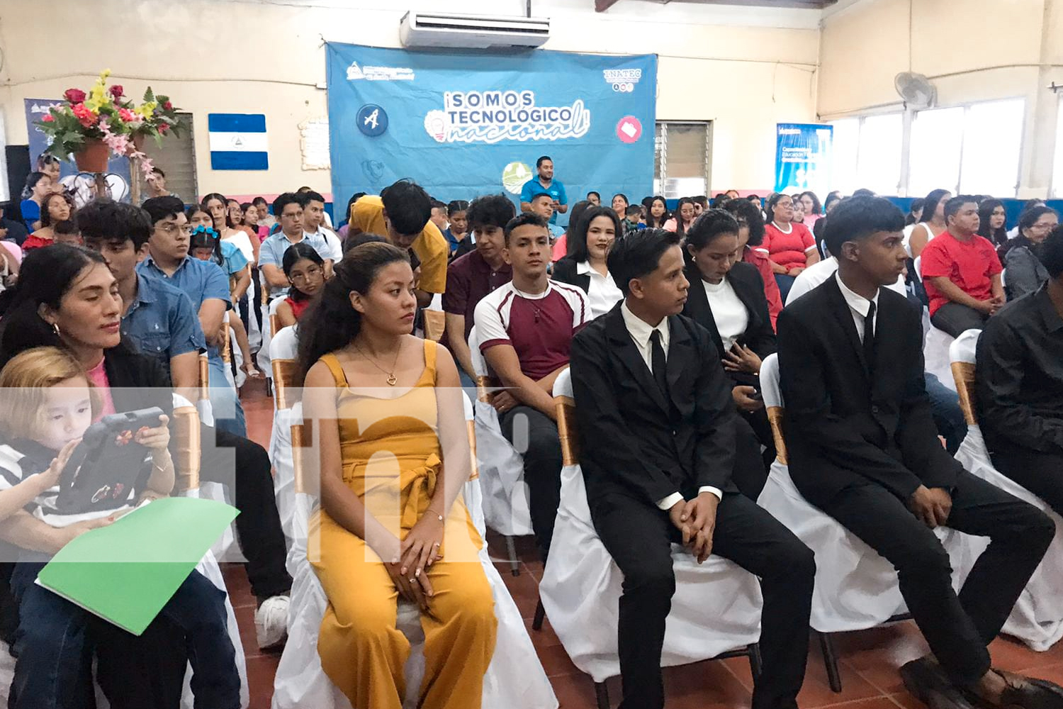  Boaco celebra la graduación de 112 técnicos en el Centro Tecnológico Alcides Miranda. Educación gratuita y profesional al servicio del país./TN8