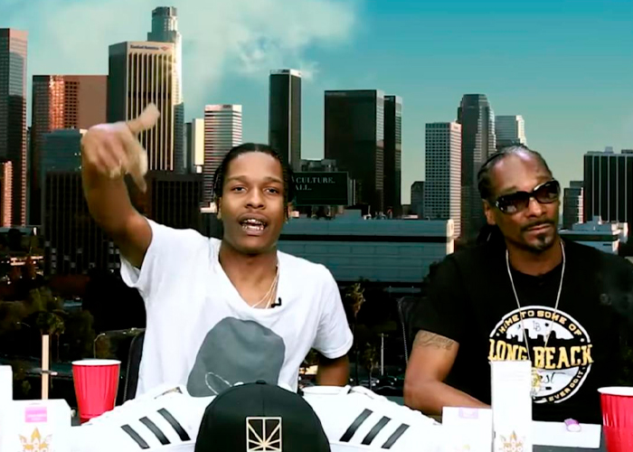 Foto: ASAP Rocky y Snoop Dogg se convertirán próximamente en protagonistas/Cortesía