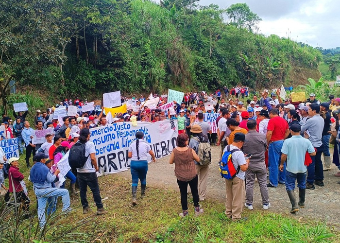 Foto: Protestas en Ecuador /cortesía 