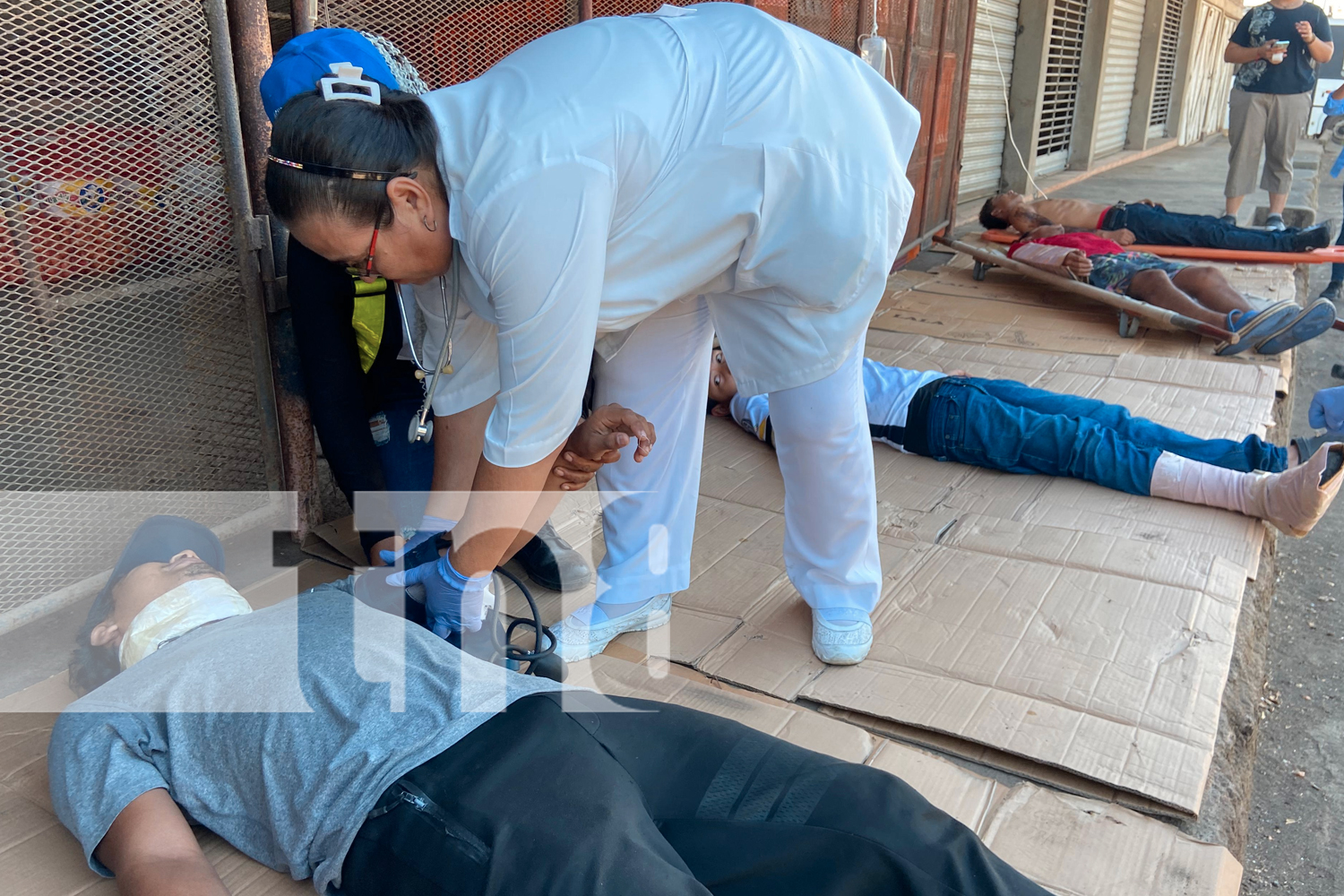 Foto: Éxito en el IV Ejercicio Nacional de Preparación para Proteger la Vida 2024 : rescates y evacuaciones en Tipitapa /TN8