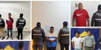 Foto: Megaoperativo policial contra grupos criminales en Ecuador /Cortesía