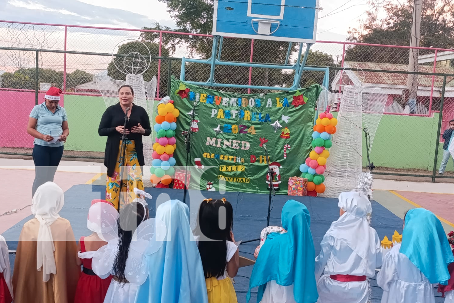 Foto: Niños del Colegio Clementina Cabezas protagonizan pastorelas en Managua/TN8