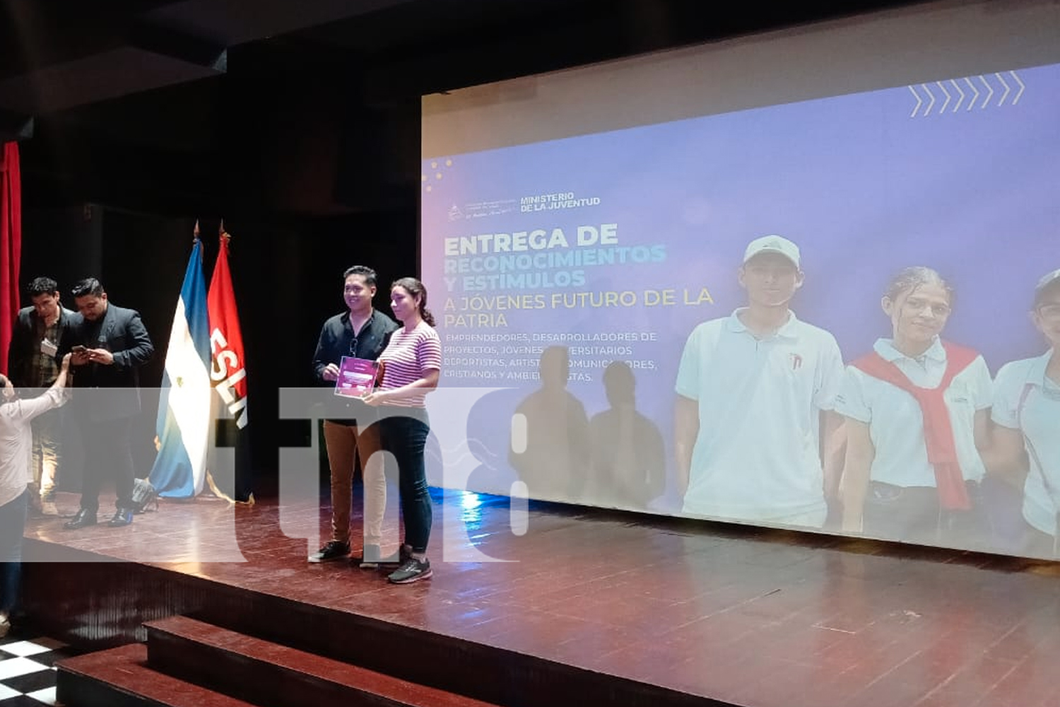 Foto: MINJUVE reconoce a jóvenes destacados en emprendimientos en Managua/TN8