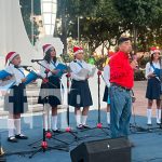 Foto: Concierto navideño “Gracias a Dios” lleno de magia el parque central en Managua/TN8