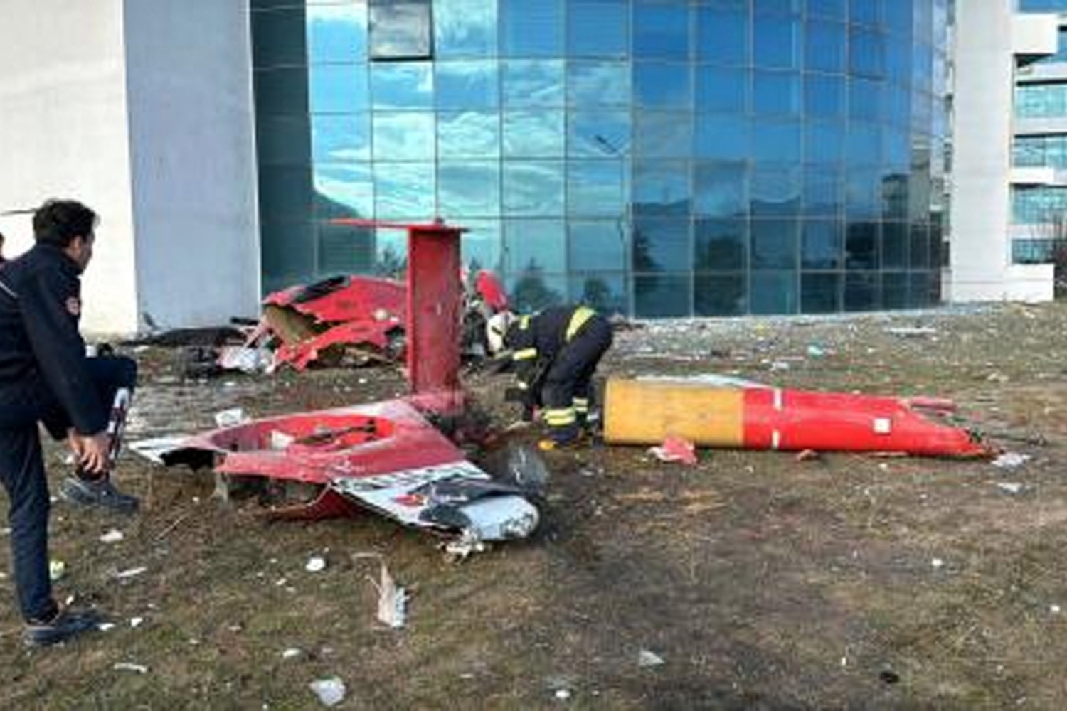 Foto: Cuatro muertos tras estrellarse un helicóptero en Turquía /Cortesía