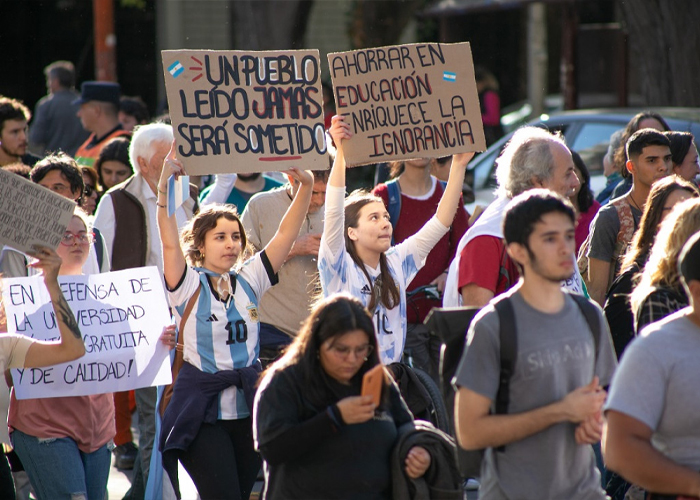 Foto: Protestas en Argentina /cortesía 