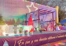 Foto: Familias nicaragüenses disfrutan de los nacimientos y decoraciones navideñas en Managua/TN8