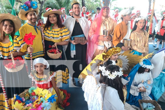 Foto: Pastorelas y villancicos: La Alcaldía de Managua promueve la cultura navideña/TN8