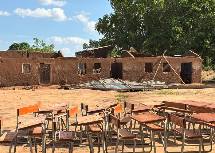 Foto: Ciclón Chido arrasa con Mozambique /cortesía 