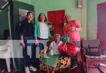 Foto: FSLN entrega canastas navideñas a madres de héroes y mártires en Rivas/TN8