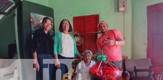 Foto: FSLN entrega canastas navideñas a madres de héroes y mártires en Rivas/TN8